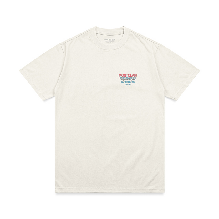 OVERSIZED ''RETAIL'' OFF WHITE — verso