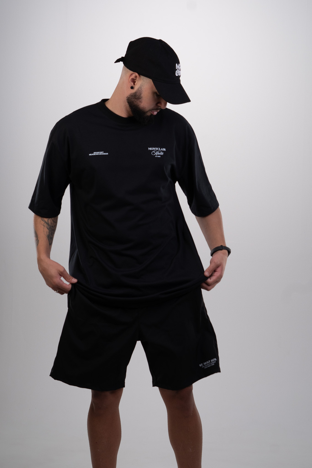 OVERSIZED ''CLUB'' PRETA — foto 5