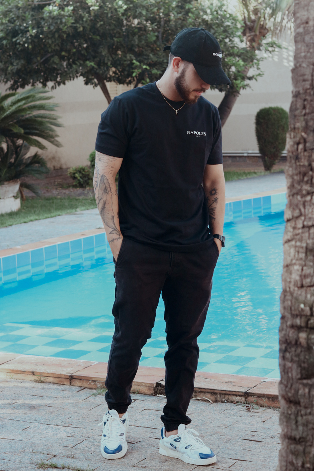 CAMISETA "NAPOLES" PRETO — foto 4