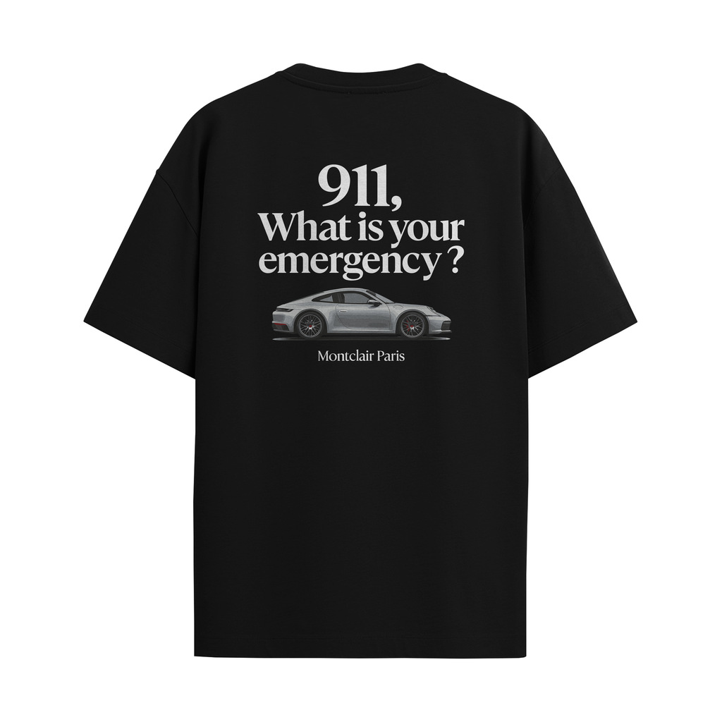 CAMISETA "911" PRETA — foto 10